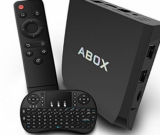 GooBang Doo [Free Wireless Mini Keyboard] Android 6.0 TV Box 2GB/16GB, 2017 Model GooBang Doo ABOX A2 Amlogic S905X 64 Bits Quad Core Smart TV Box Support Real 4K Dual Band WiFi 2.4GHz/5GHz Bluetooth 4.0